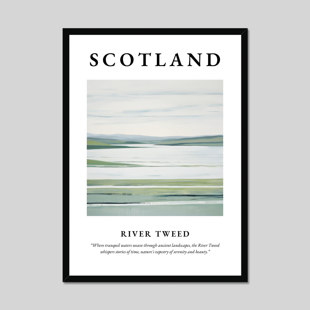 Poster of River Tweed, Scotland.