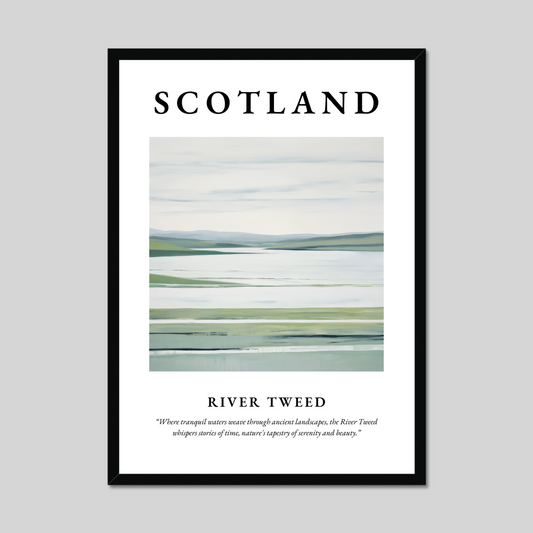 Poster of River Tweed, Scotland.