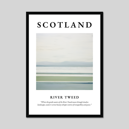 Poster of River Tweed, Scotland.