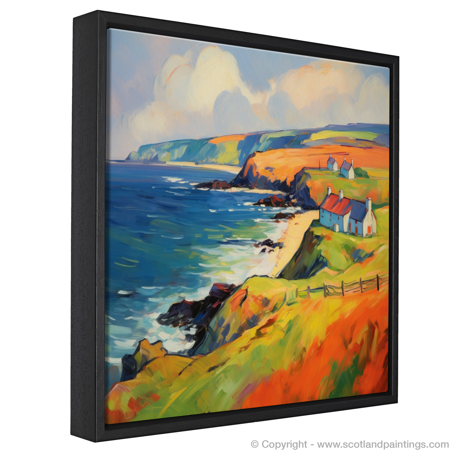 Fauvist Fury of Catterline Bay