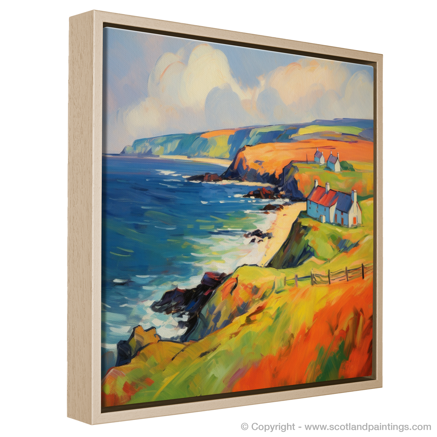 Fauvist Fury of Catterline Bay