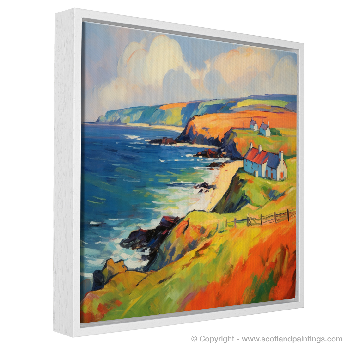 Fauvist Fury of Catterline Bay