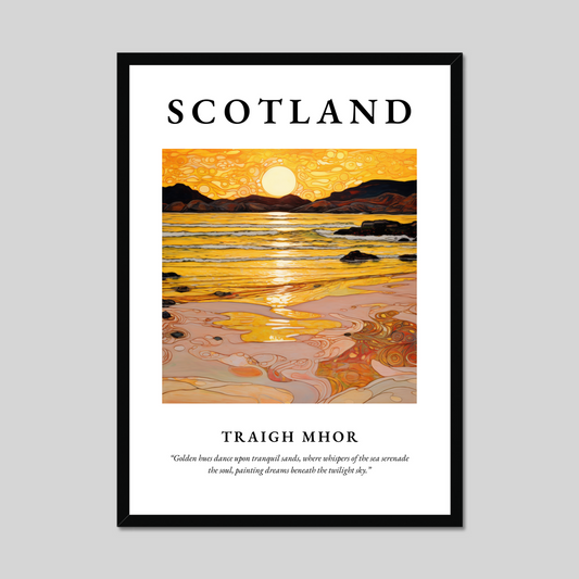 Poster of Traigh Mhor, Scotland.