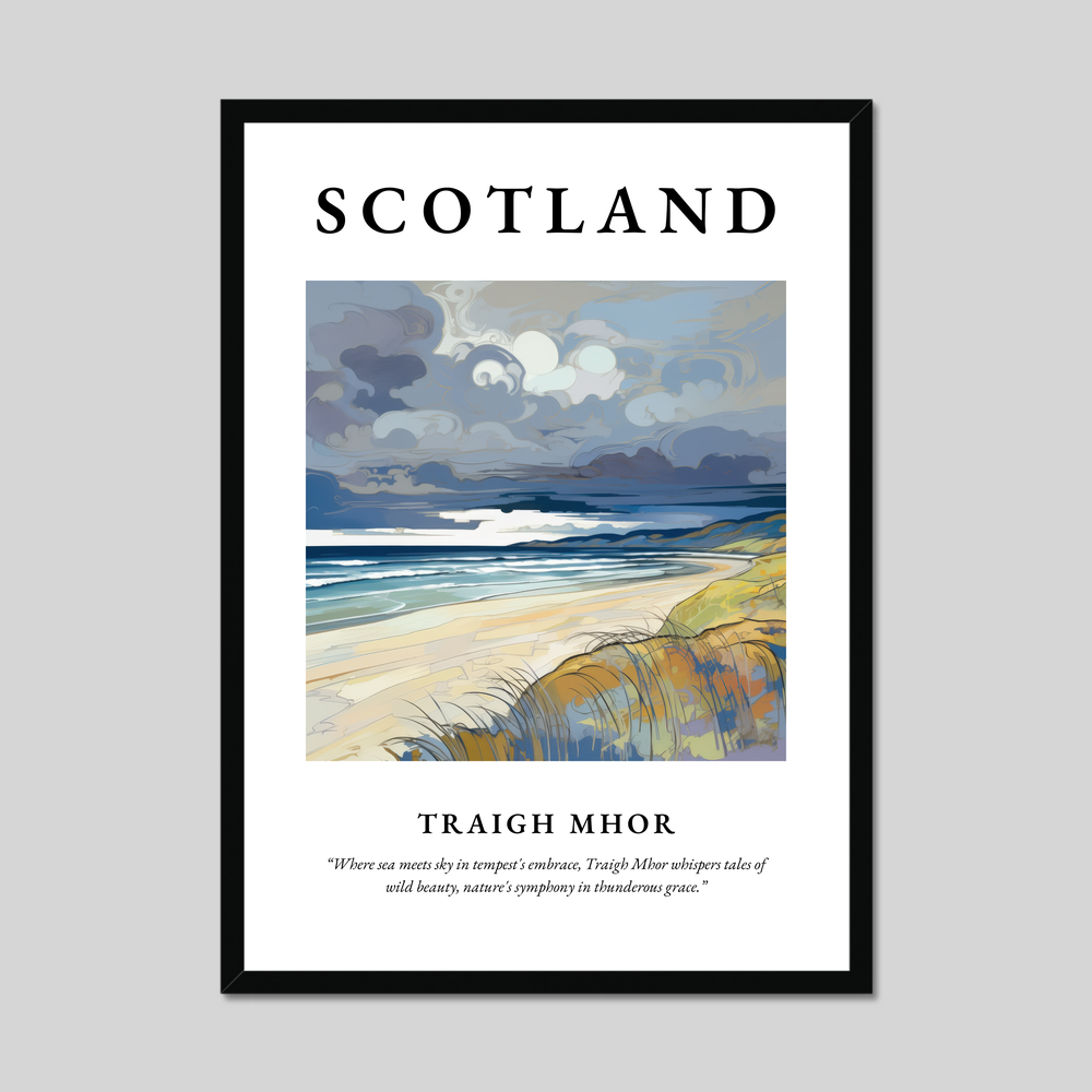 Poster of Traigh Mhor, Scotland.