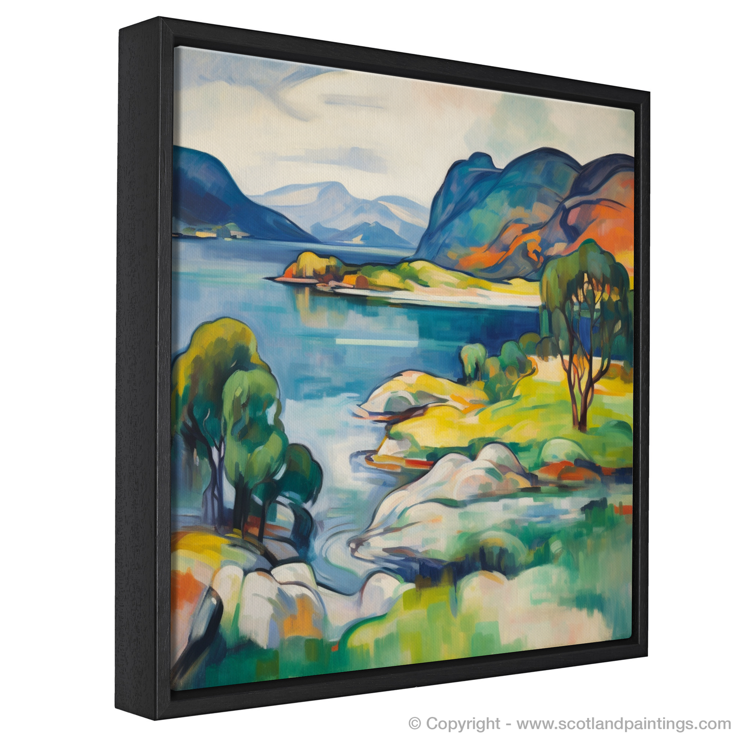 Shieldaig Bay Dreamscape: An Abstract Homage to Wild Scottish Beauty