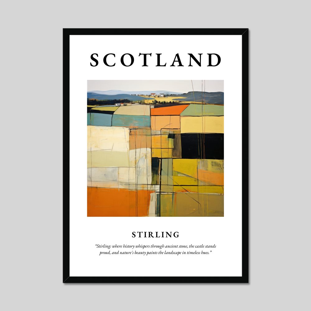 Poster of Stirling, Scotland.