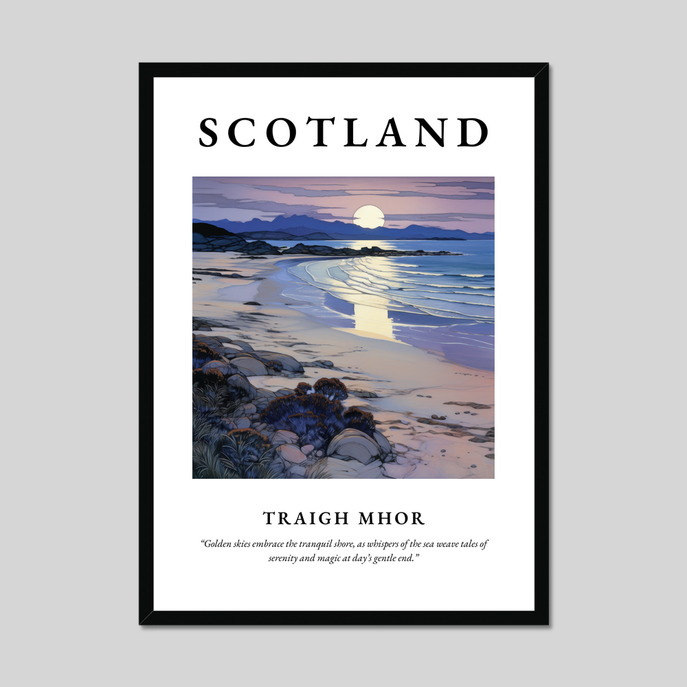 Poster of Traigh Mhor, Scotland.