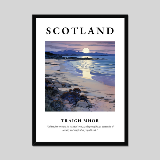 Poster of Traigh Mhor, Scotland.