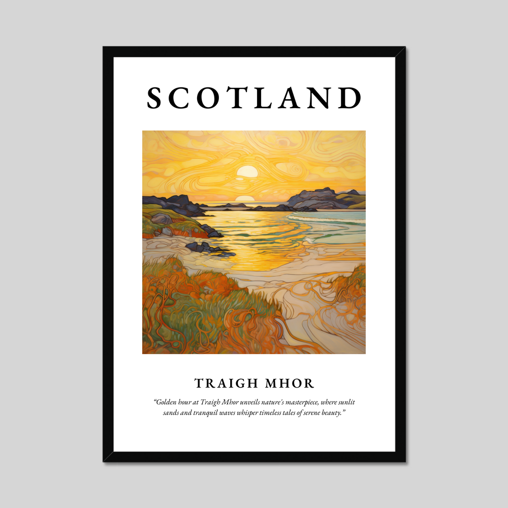 Poster of Traigh Mhor, Scotland.