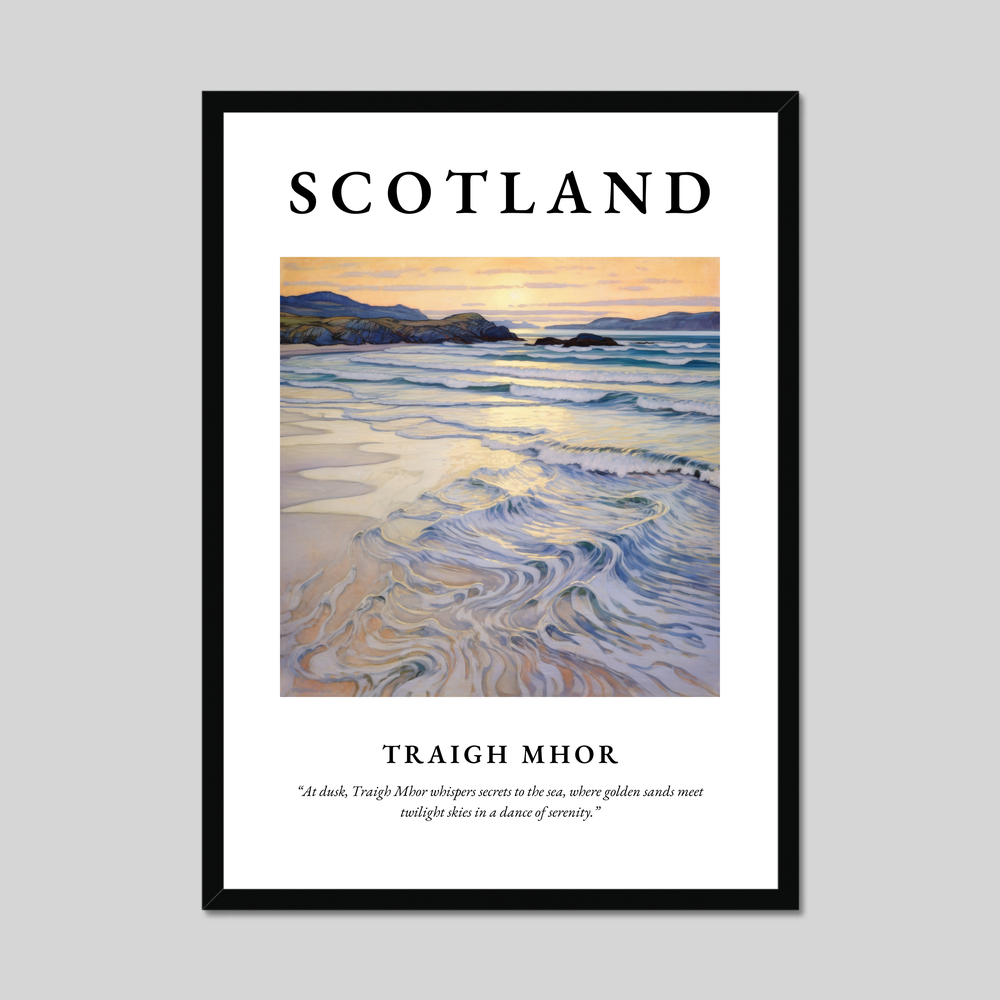 Poster of Traigh Mhor, Scotland.