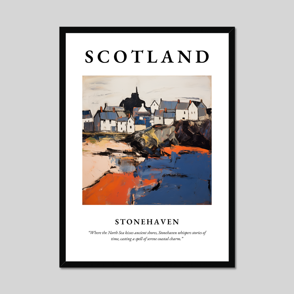 Poster of Stonehaven, Scotland.