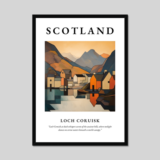 Poster of Loch Coruisk, Scotland.