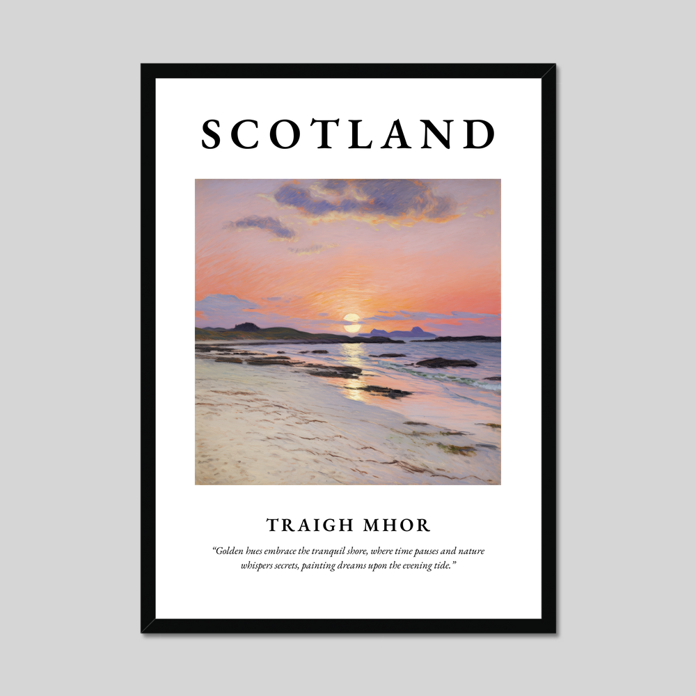 Poster of Traigh Mhor, Scotland.