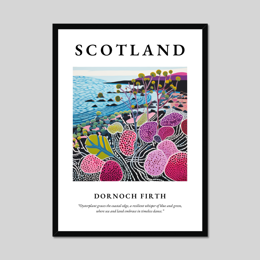 Poster of Dornoch Firth, Scotland.