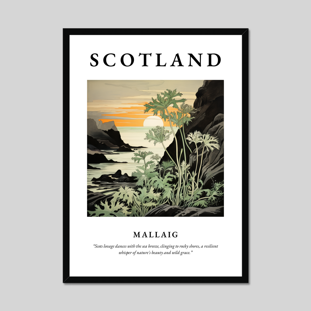 Poster of Mallaig, Scotland.