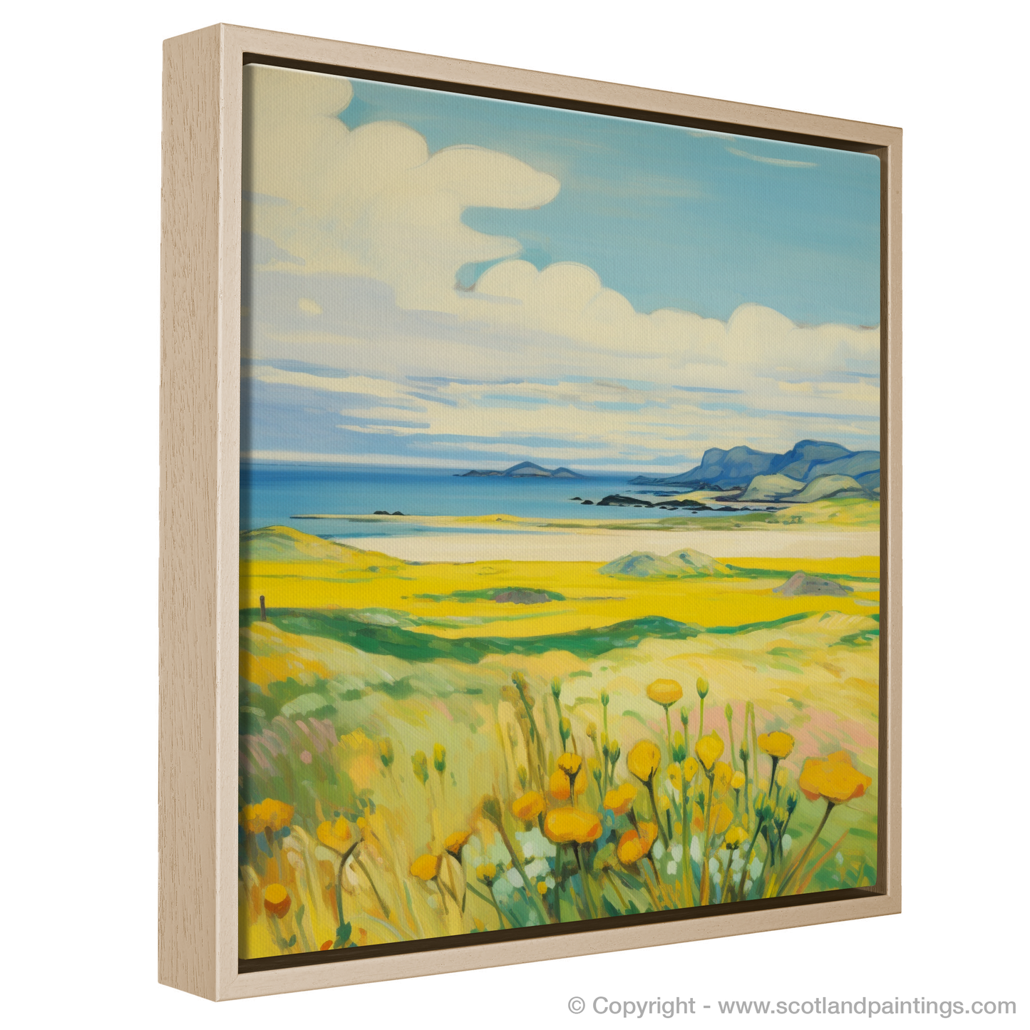 Machair Radiance: A Fauvist Ode to Scottish Summers