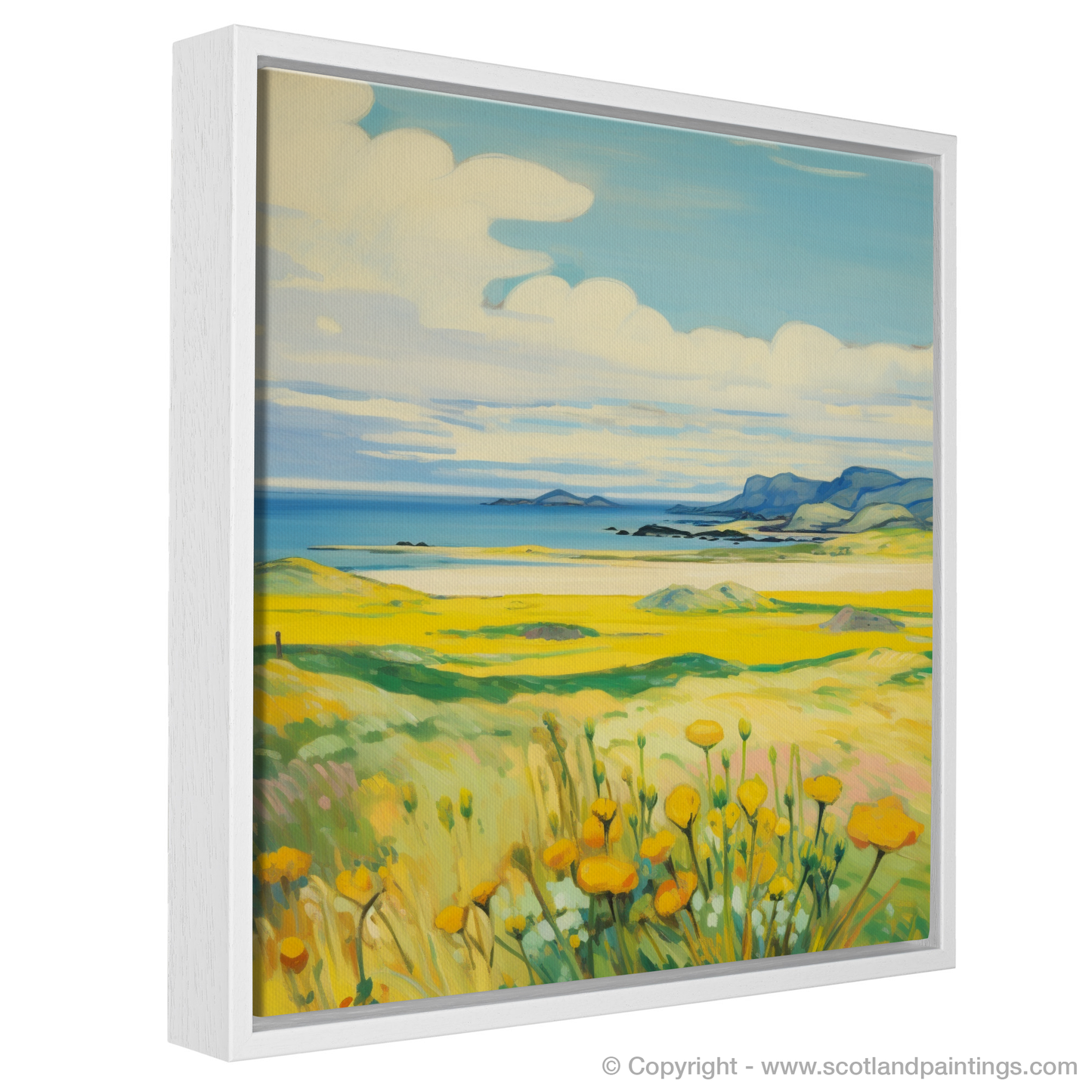 Machair Radiance: A Fauvist Ode to Scottish Summers