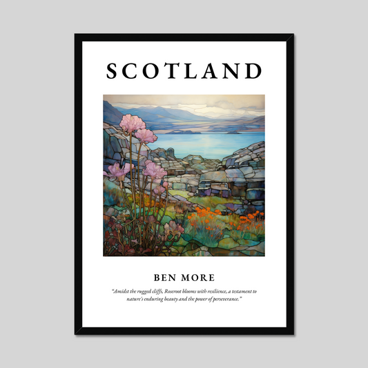 Poster of Ben More, Scotland.