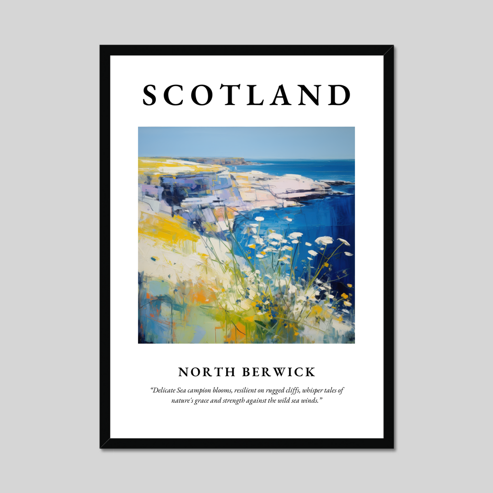 Poster of North Berwick, Scotland.