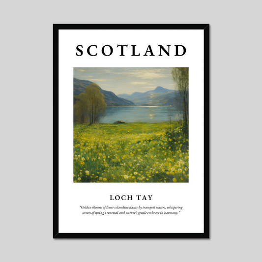 Poster of Loch Tay, Scotland.