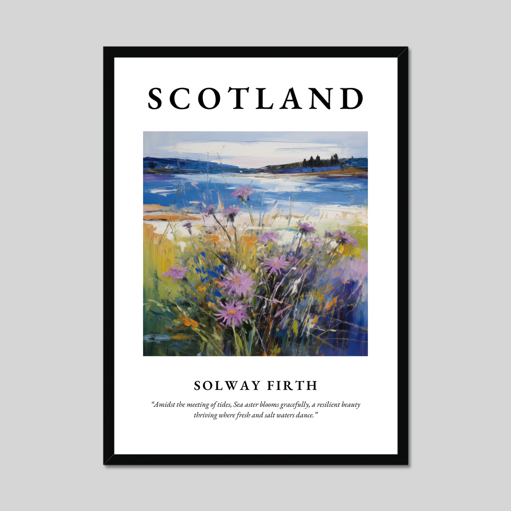 Poster of Solway Firth, Scotland.