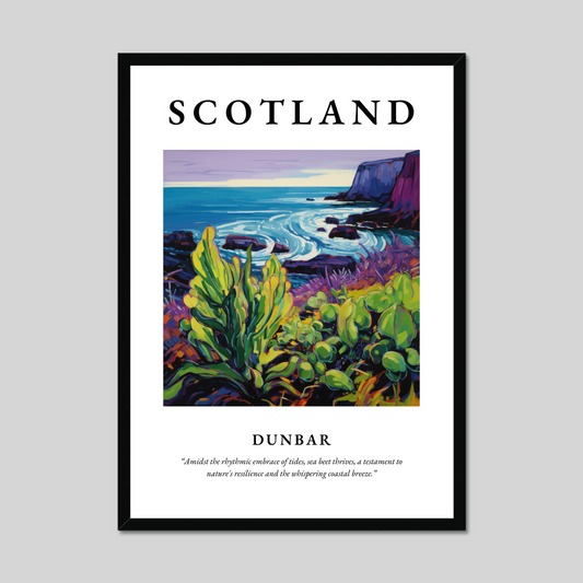 Poster of Dunbar, Scotland.