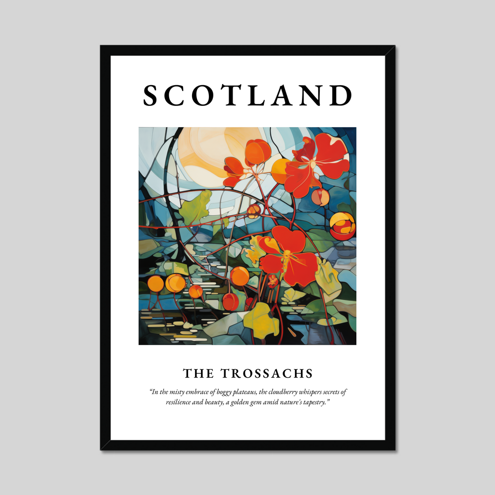 Poster of The Trossachs, Scotland.