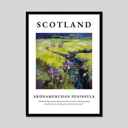 Poster of Ardnamurchan Peninsula, Scotland.