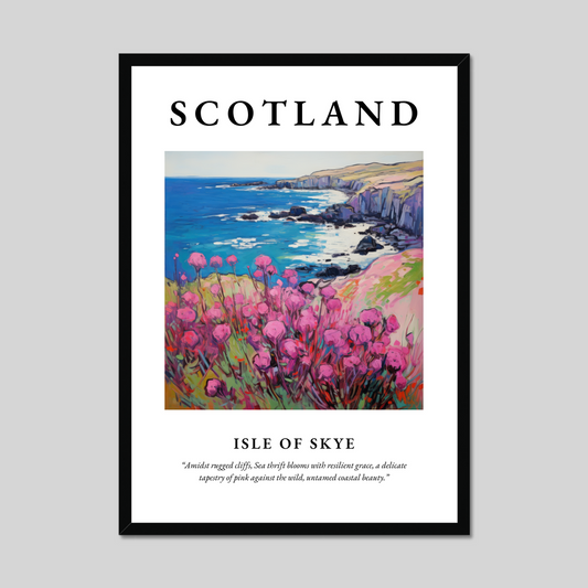 Poster of Isle of Skye, Scotland.