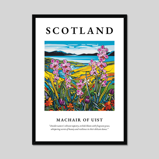 Poster of Machair of Uist, Scotland.