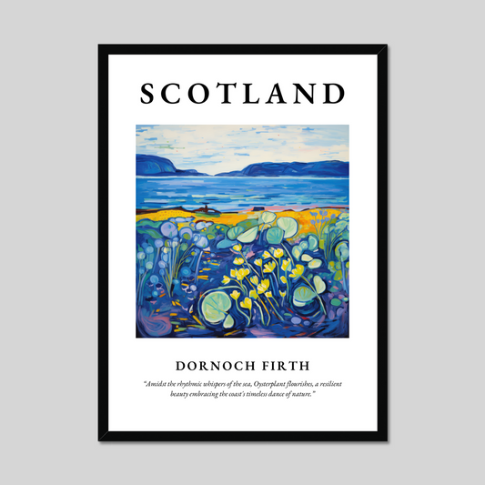 Poster of Dornoch Firth, Scotland.