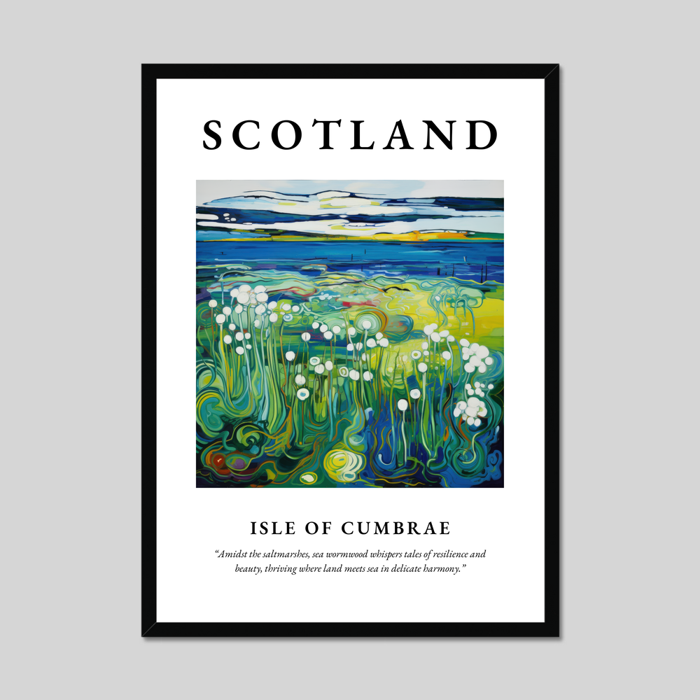 Poster of Isle of Cumbrae, Scotland.