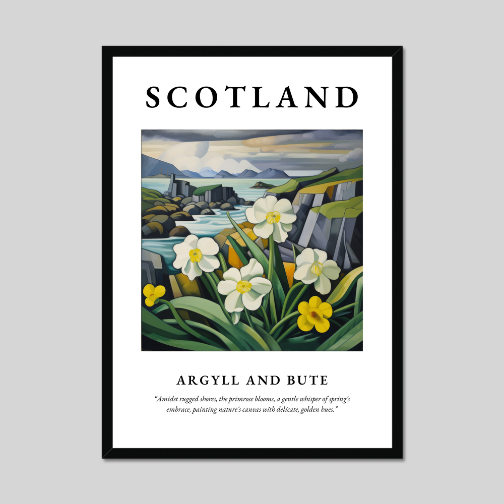 Poster of Argyll and Bute, Scotland.