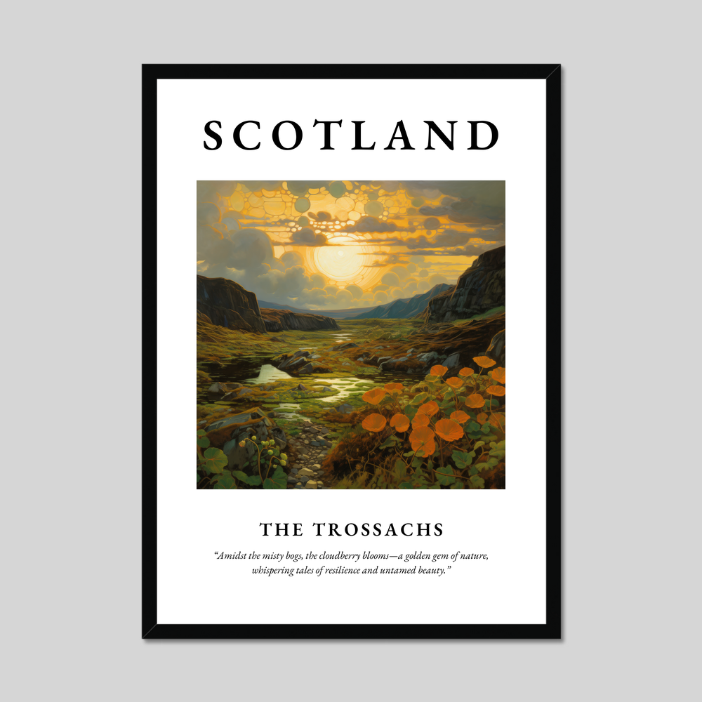 Poster of The Trossachs, Scotland.