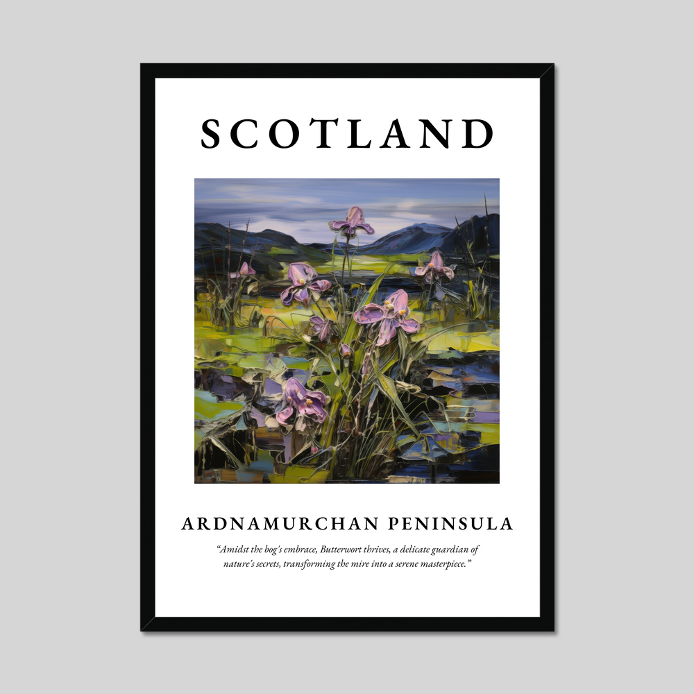 Poster of Ardnamurchan Peninsula, Scotland.