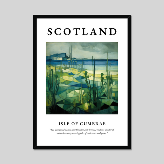 Poster of Isle of Cumbrae, Scotland.