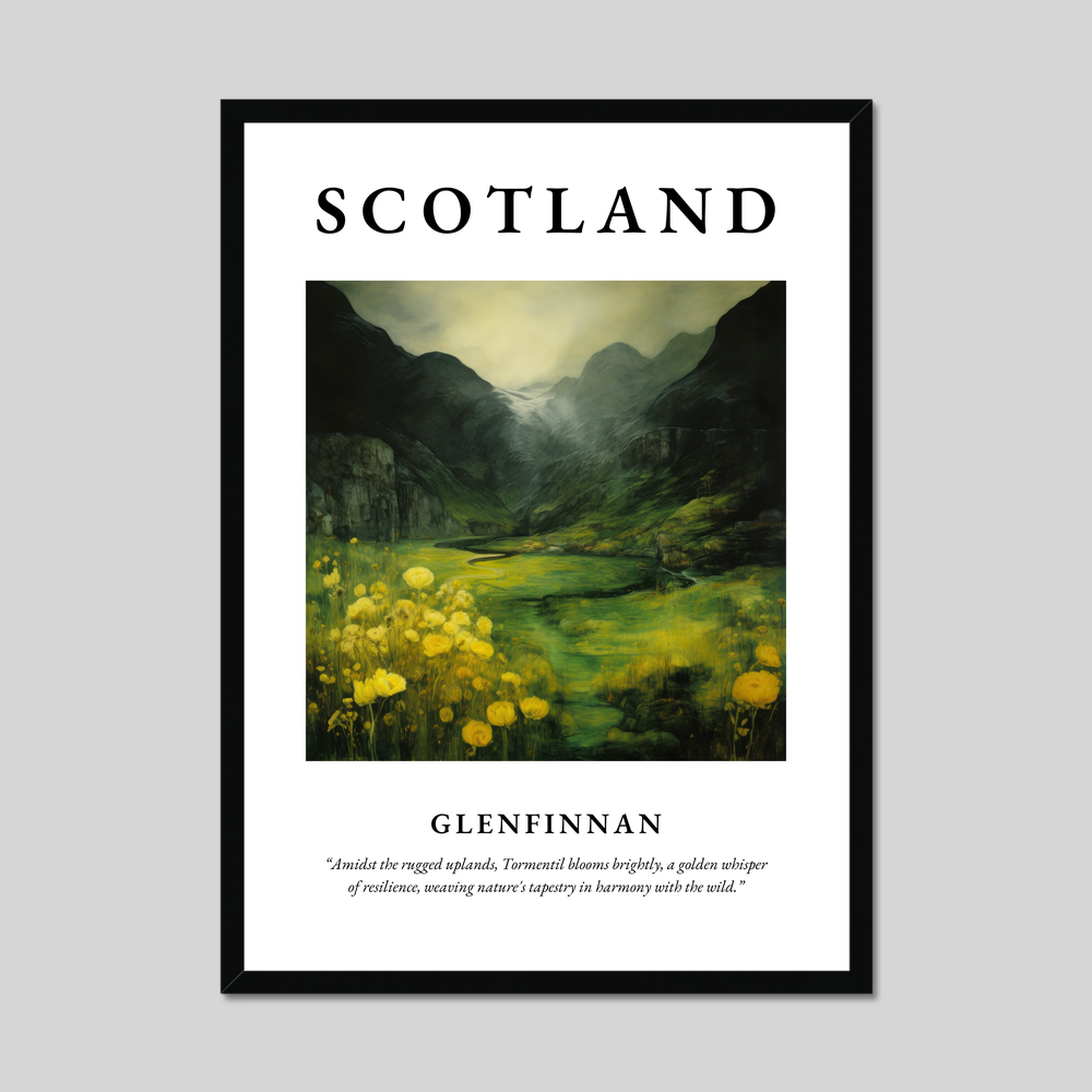 Poster of Glenfinnan, Scotland.