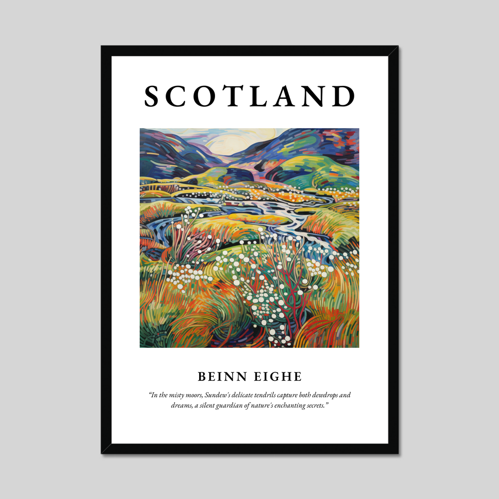 Poster of Beinn Eighe, Scotland.