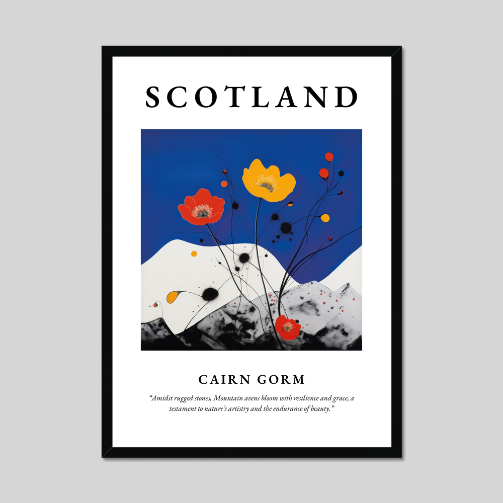 Poster of Cairn Gorm, Scotland.