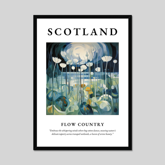 Poster of Flow Country, Scotland.