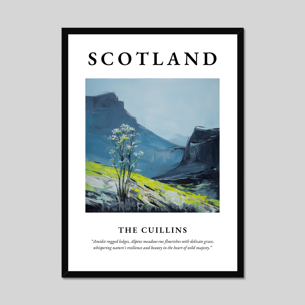 Poster of The Cuillins, Scotland.