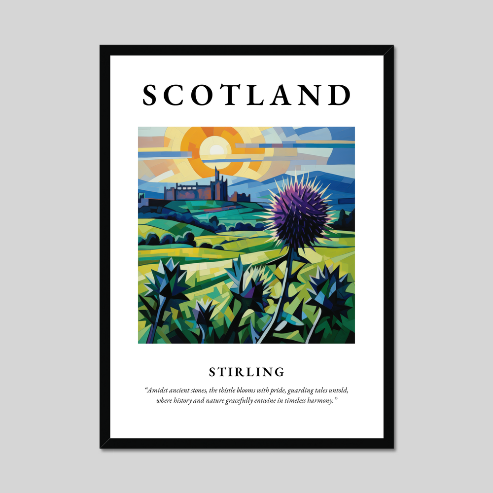 Poster of Stirling, Scotland.