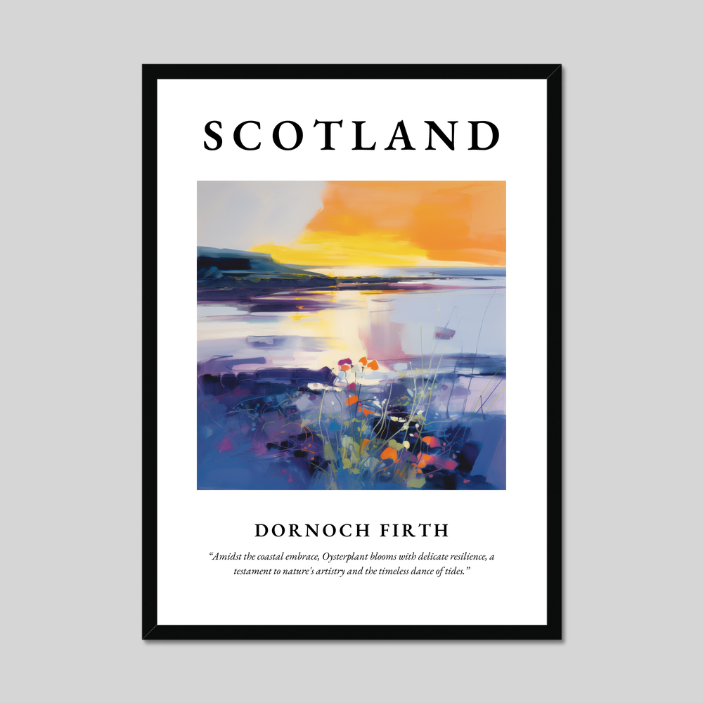 Poster of Dornoch Firth, Scotland.