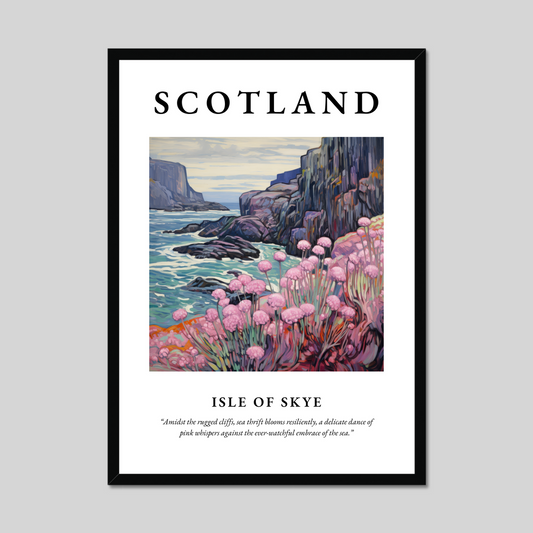 Poster of Isle of Skye, Scotland.