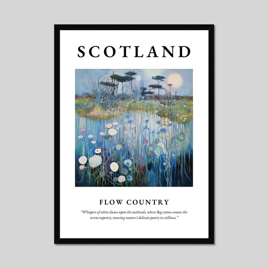 Poster of Flow Country, Scotland.