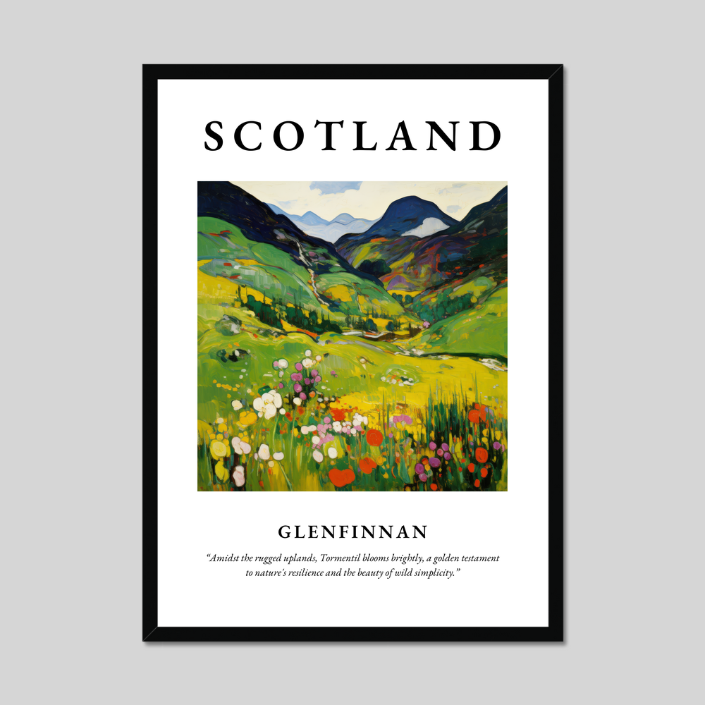 Poster of Glenfinnan, Scotland.