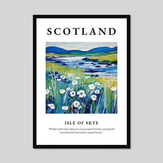 Poster of Isle of Skye, Scotland.