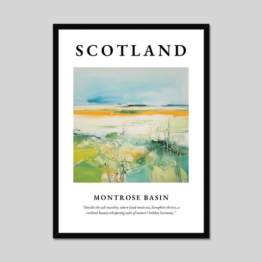 Poster of Montrose Basin, Scotland.