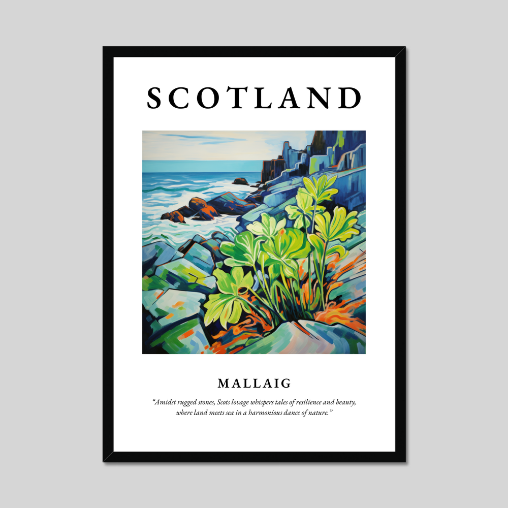 Poster of Mallaig, Scotland.