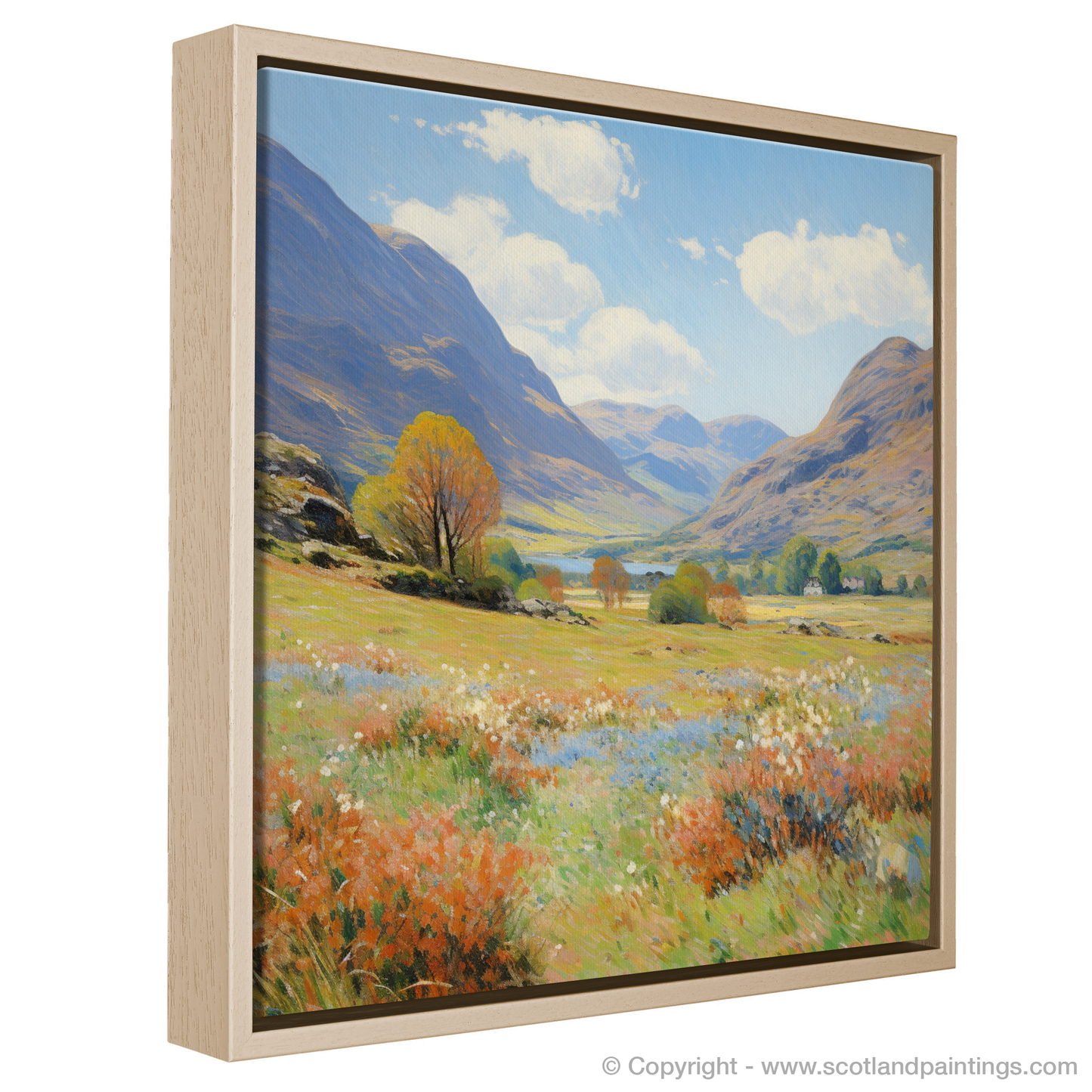 Impressionist Moments in Glenfinnan: Tormentil Splendour